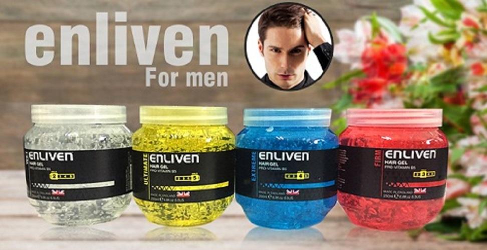 GEL VUỐT TÓC GIỮ NẾP CỨNG – (ĐỘ CỨNG 2/5 ) ENLIVEN
