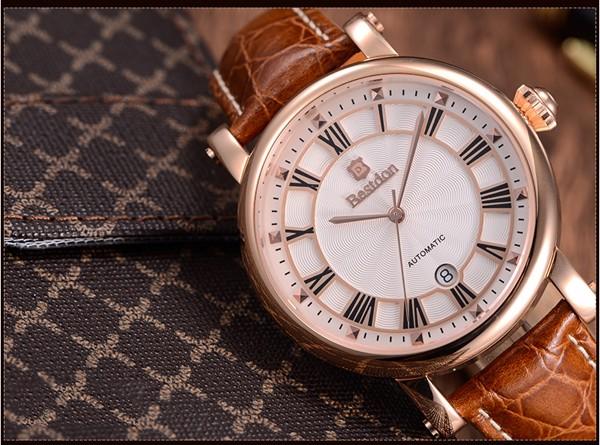 Đồng hồ nam dây da Bestdon BD7736G