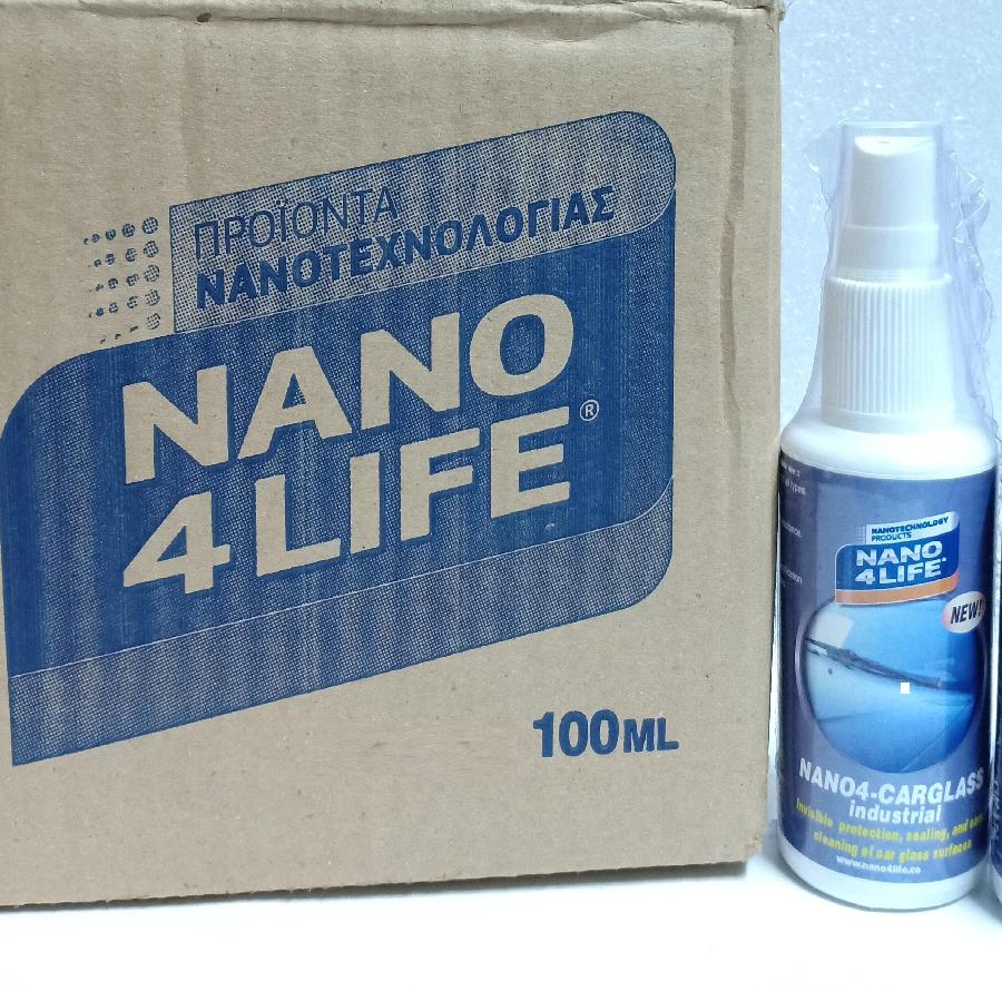 Nano4-Glass Ceramic: Nano bảo vệ cho kính trong nhà và ngoài nhà (100ml)