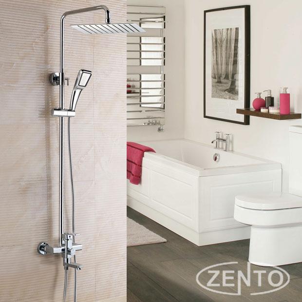 Sen cây tắm nóng lạnh cao cấp Zento ZT8006 (Trắng)