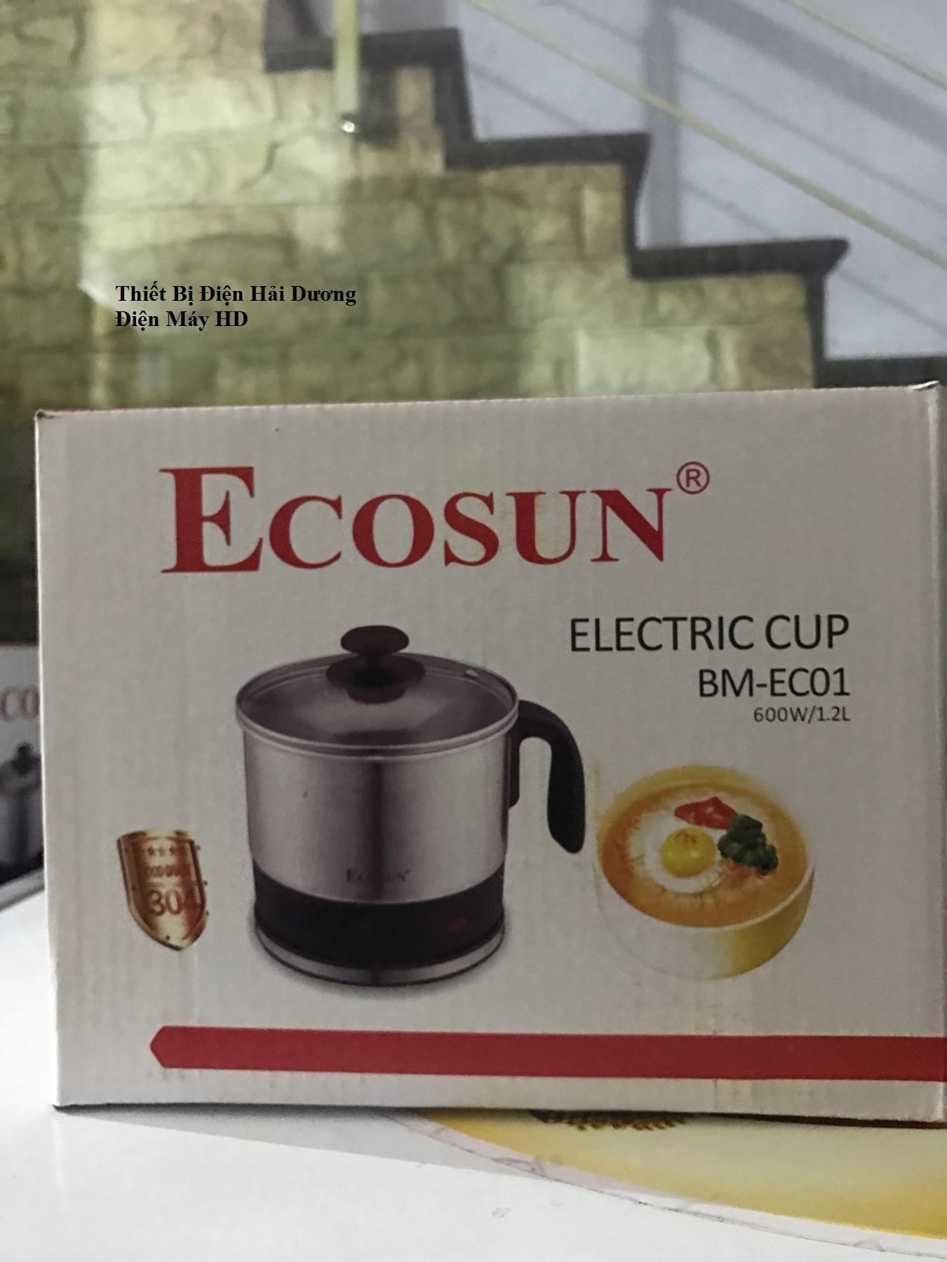 Nồi nấu đa năng Ecosun BM-EC01 1,2L (Bạc)