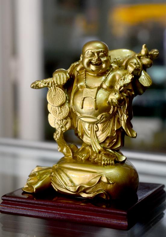 Tượng ngài Di Lặc Bồ Tát cao 11cm-nhiều mẫu