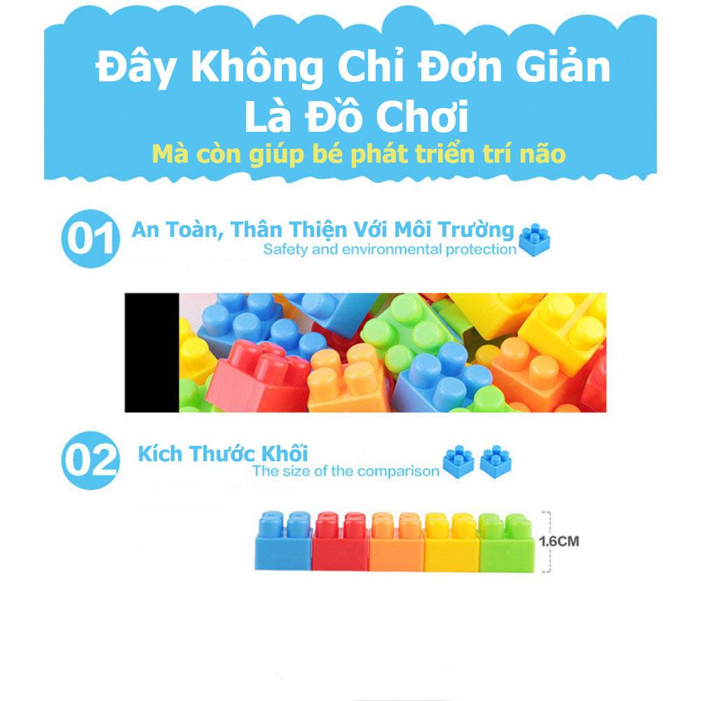 Bộ đồ chơi xếp hình 240 khối
