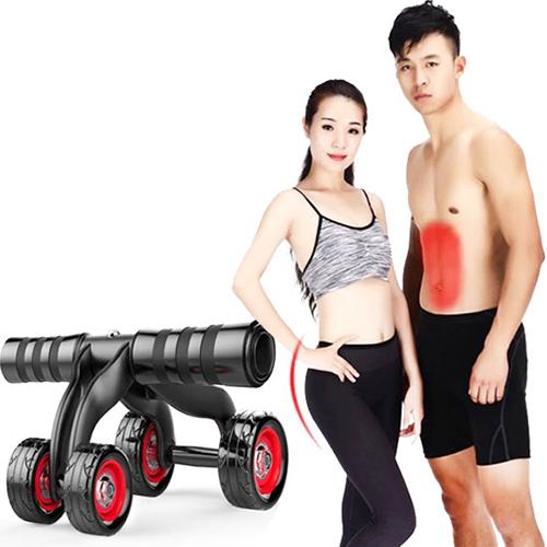 Con lăn tập cơ bụng 4 bánh