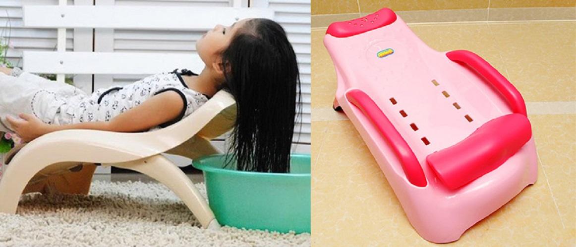 Ghế Gội Đầu Tay Vịn Cho Bé