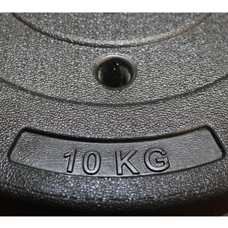 BỘ 2 TẠ THÁO LẮP 23 KG (4 MIẾNG TẠ NHỰA 10KG)