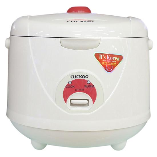 [HCM]Nồi cơm điện tử Cuckoo CR1021 ( trắng )