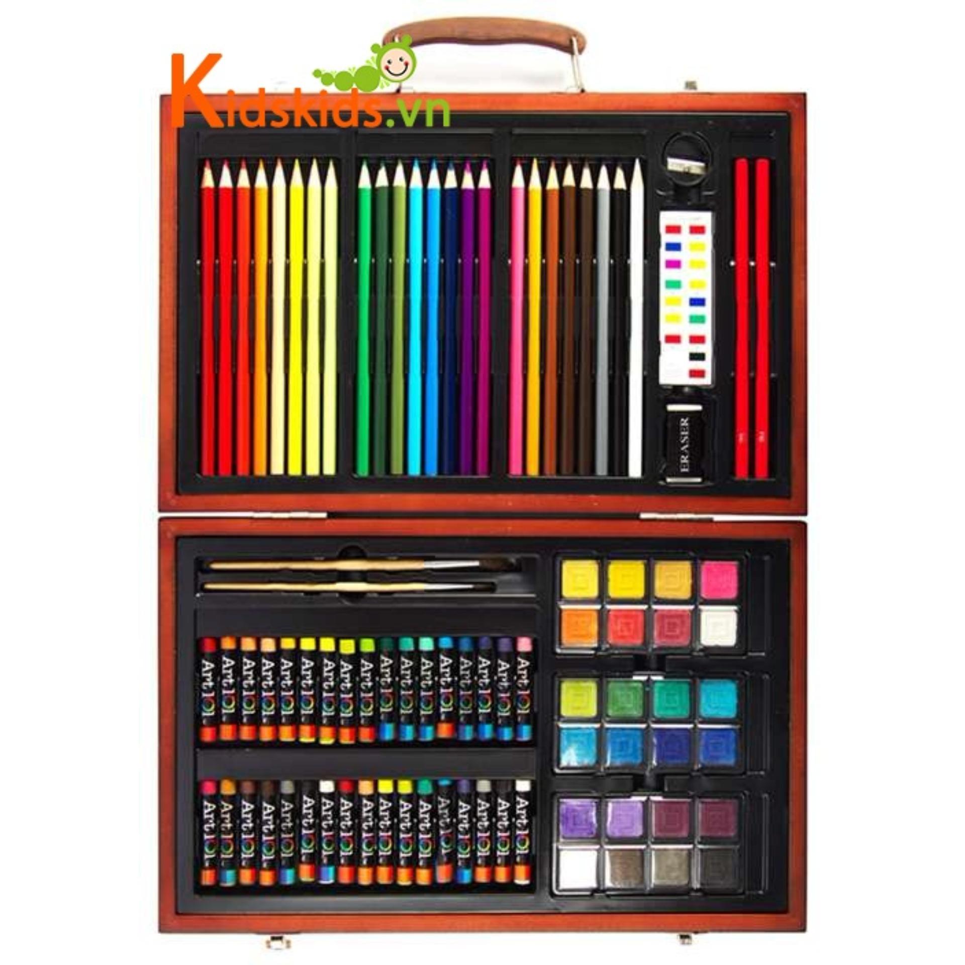Bút màu hộp gỗ M 93 Colormate