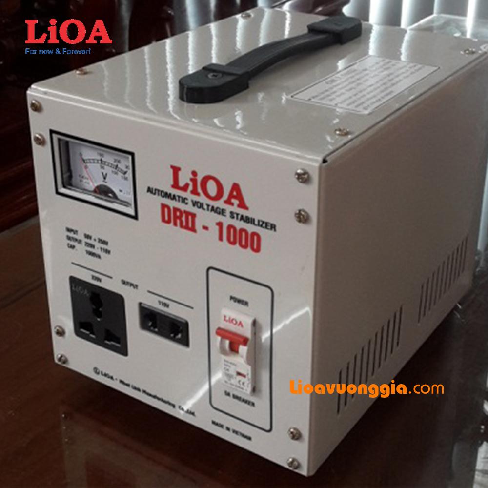 Ổn áp 1 pha LiOA 1000VA thế hệ mới DRI-1000II