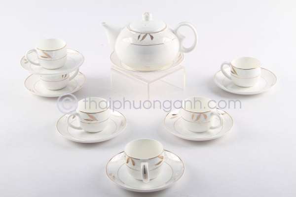 Bộ tách trà 14 món Sứ Xương Royal Houseware 1412615