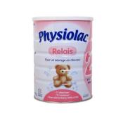 Sữa Physiolac Relais số 2 900g  dành cho trẻ từ 6 - 12 tháng hộp thiếc