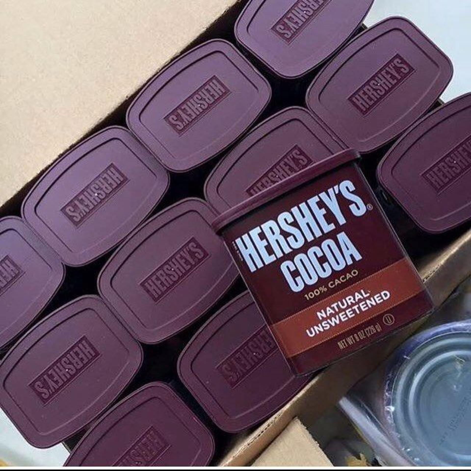 Bột Socola Hershey's 100% Cacao Tự Nhiên 226g