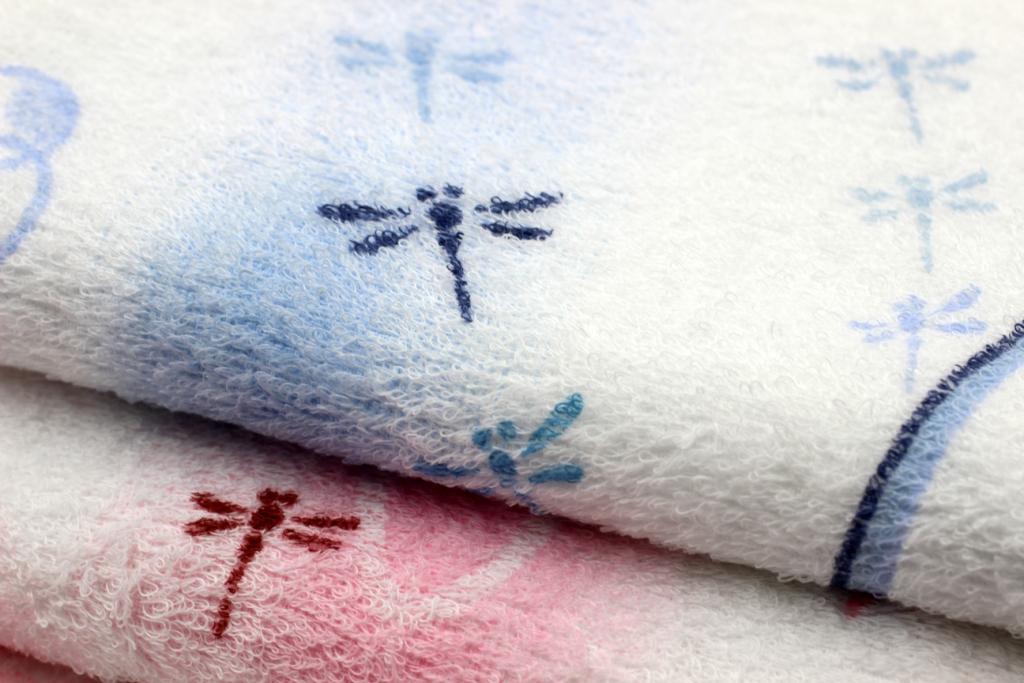 Khăn tắm Nhật Nissen mẫu chuồn chuồn (hàng nội địa Nhật)