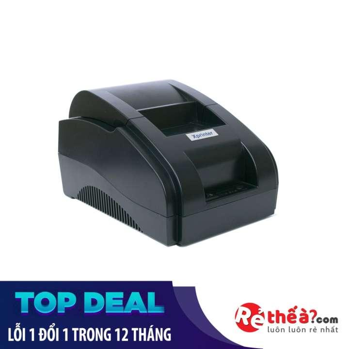 Máy in hóa hơn in bill Xprinter XP 58IIH KHỔ GIẤY K58  (Đen)