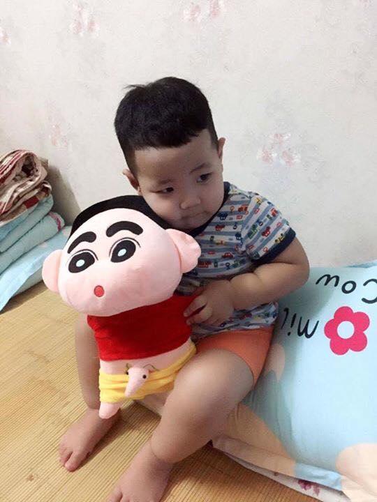 Gấu bông shin cực đáng yêu cao 35 cm