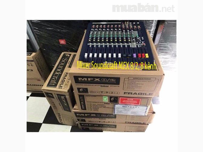 Mixer Soundcraft MFX 8/2