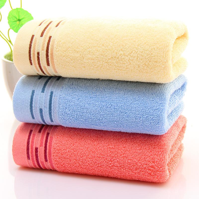 100% Cotton Người Lớn Mặt Dày Khăn Mặt