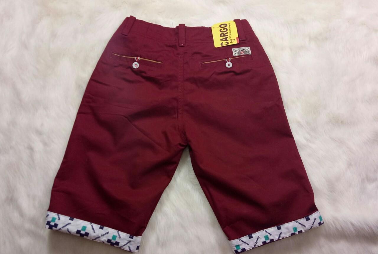 Quần Short Kaki Nam (Đỏ ĐÔ )