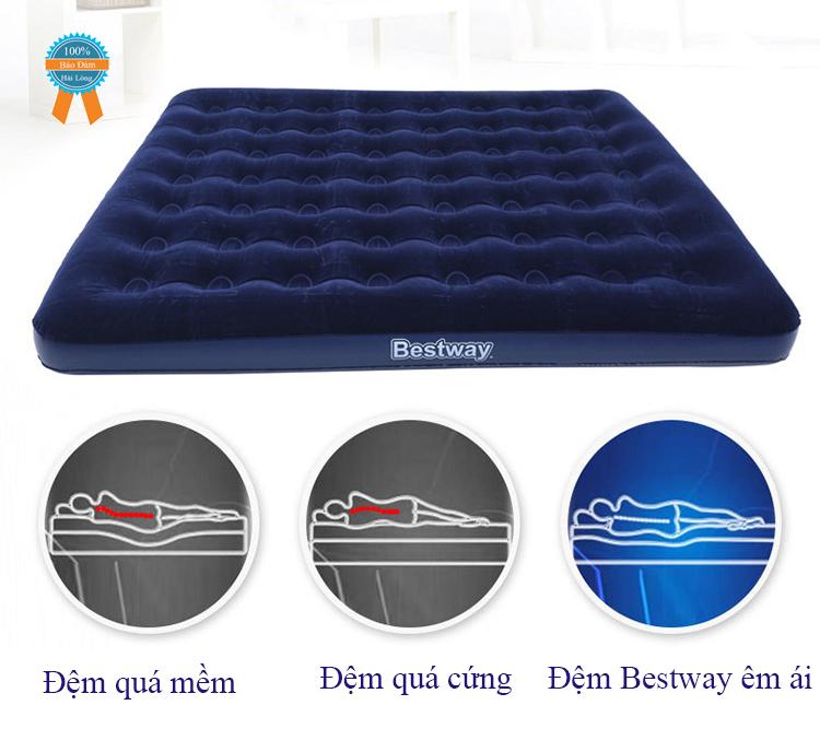 Đệm hơi  67002 kèm bơm điện tiện dụng