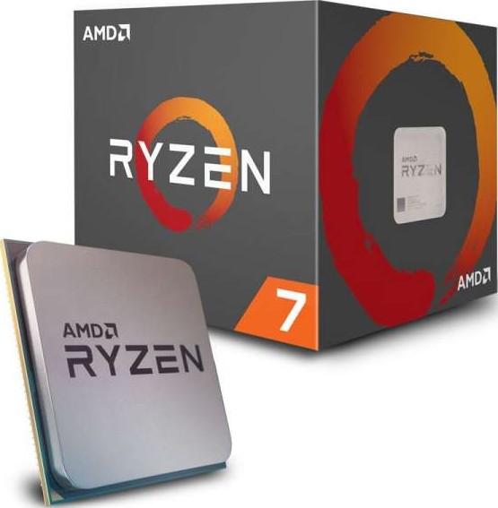 CPU AMD Ryzen 7 2700X có tản LED RGB Wraith Prism (8-core/16-thread, 3.7GHz-4.35GHz, 20MB, 105W TDP)