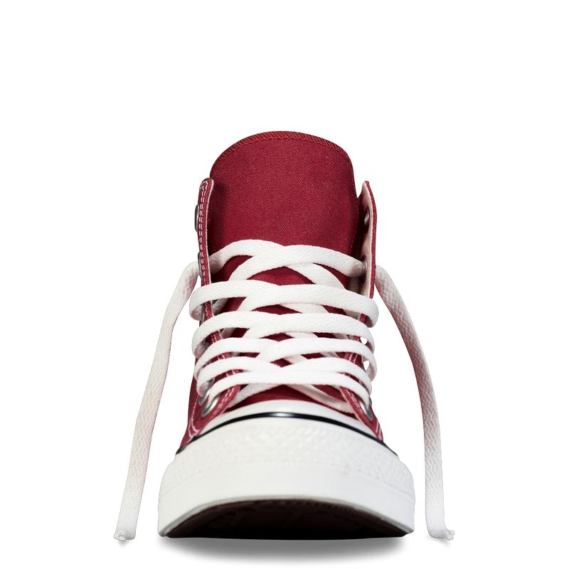 Giày Vải Sneaker CV Classic Cổ Cao Đỏ Đô Nữ