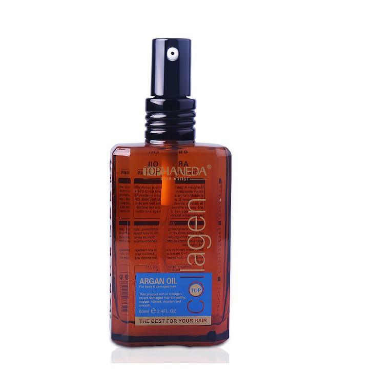 Tinh dầu dưỡng tóc khô yếu HANEDA COLLAGEN ARGAN 60ML