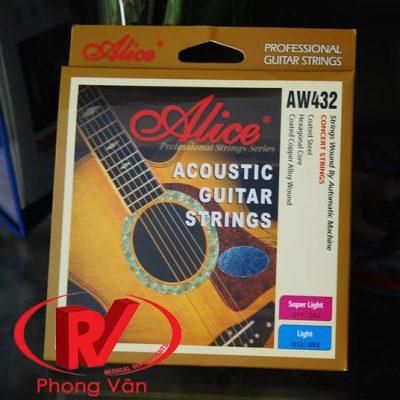 DÂY ĐÀN GUITAR ACOUSTIC ALICE AW432