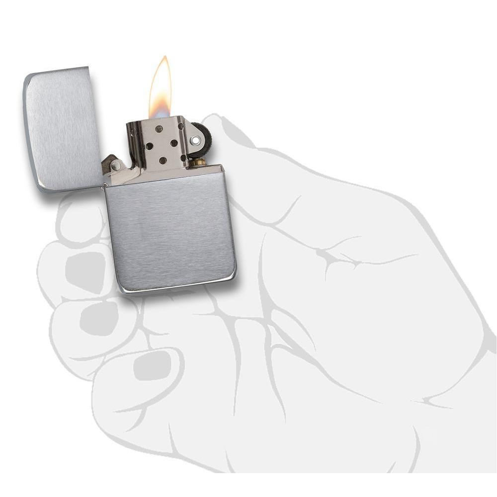 BẬT LỬA ZIPPO 1941 BRUSHED CHROME