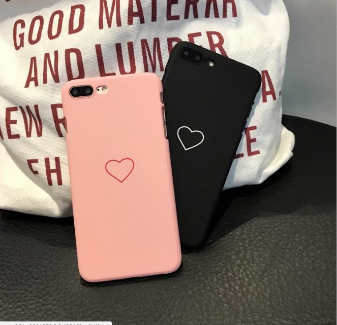 Ốp lưng iPhone 5 5s Trái Tim Ốp đôi đẹp (Ốp cứng)