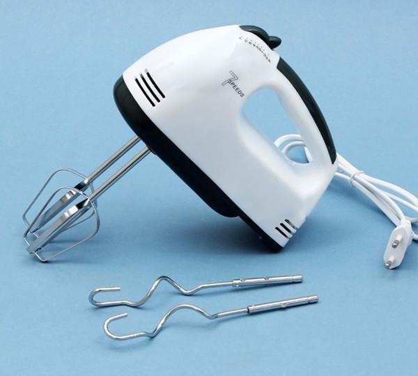 Máy Đánh Trứng Cầm Tay 7 Tốc Độ, Máy Đánh Trứng Cầm Tay Mini, Máy Trộn Bột Đa Năng, máy đánh tạo bọt cafe, may danh trung, may tron bot da nang, nha bep, làm bánh