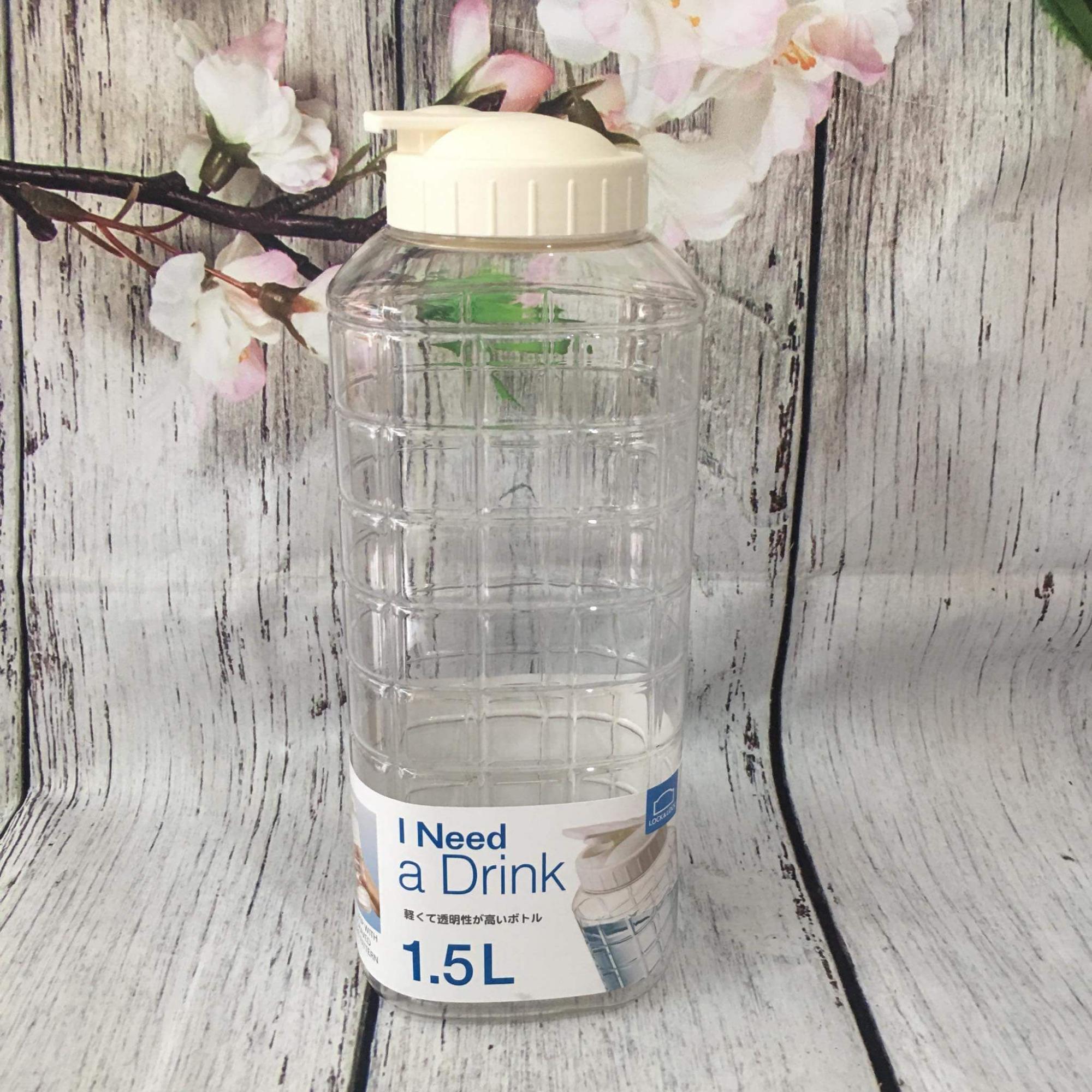 BÌNH NƯỚC 1.5 LÍT LOCK & LOCK MẪU MỚI HAP812