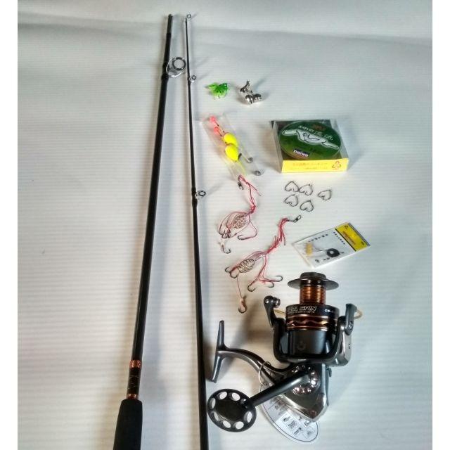 Combo bộ cần câu shimano - máy câu yolo CS 6000 kèm phụ kiện big sale
