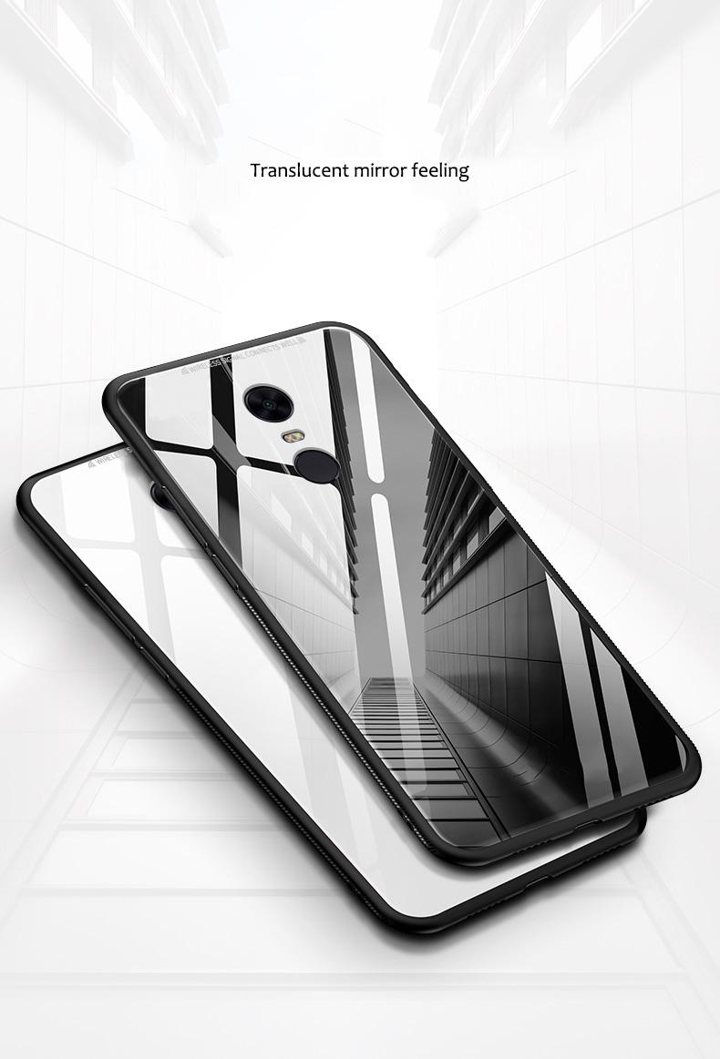Ốp lưng kính cho Xiaomi Redmi 5 Plus