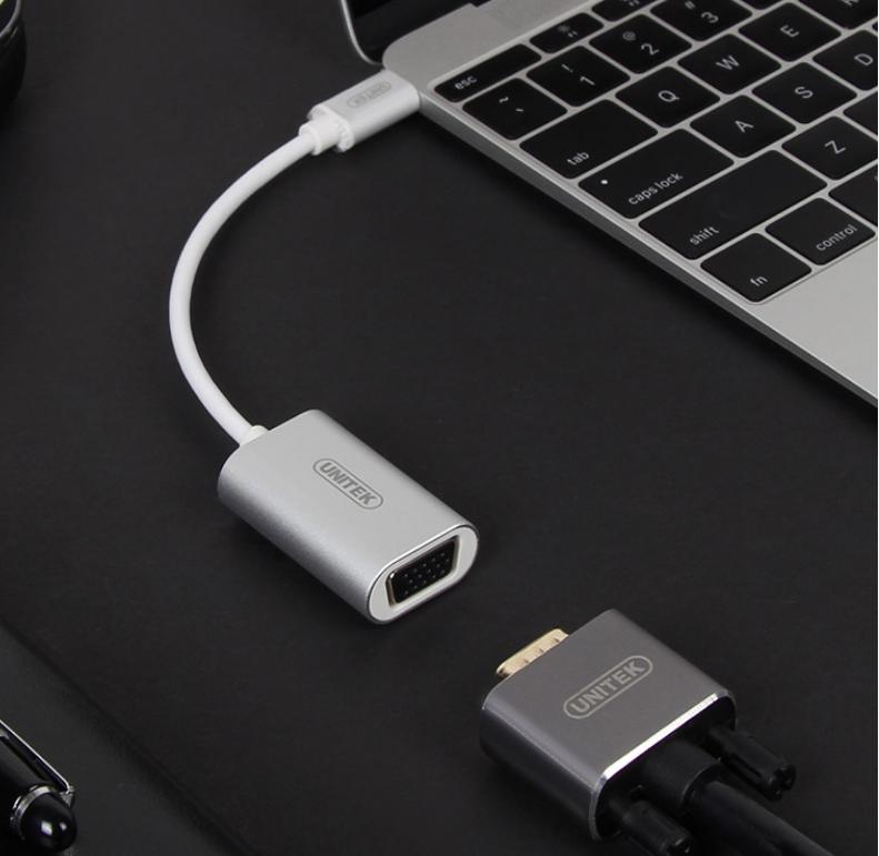 Cáp chuyển USB 3.1 Type-C sang VGA Unitek Y-6315