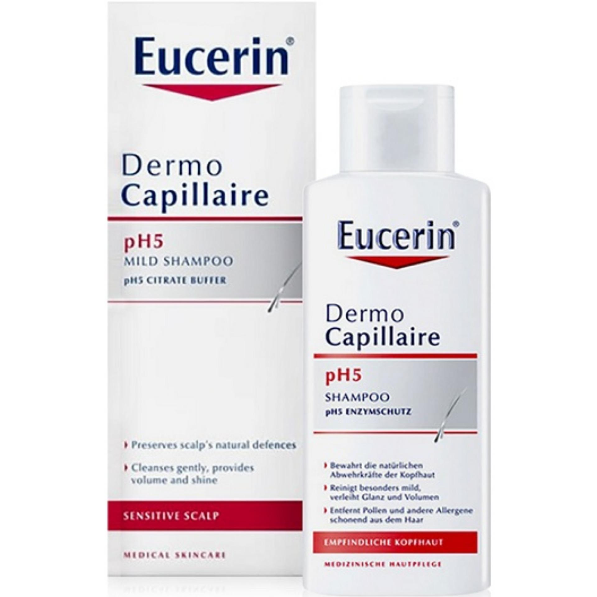 Dầu Gội Cân Bằng PH Cho Tóc Dermocapillaire PH5- Eucerin
