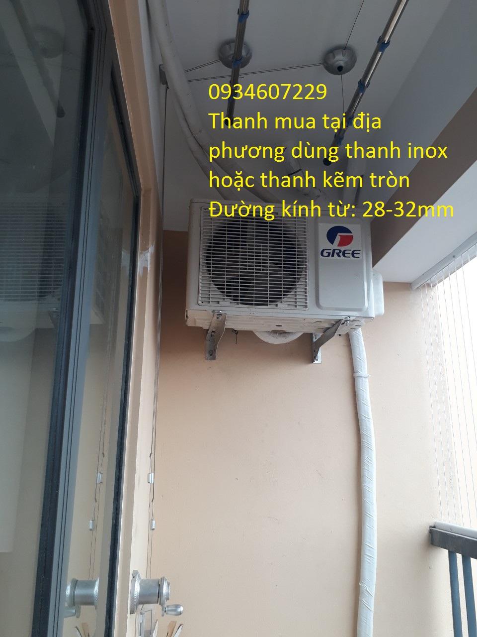 Linh kiện giàn phơi 999B