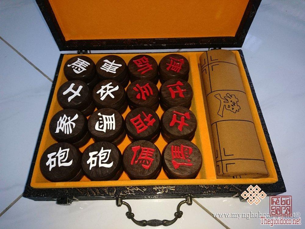 bô cờ tướng gỗ mun