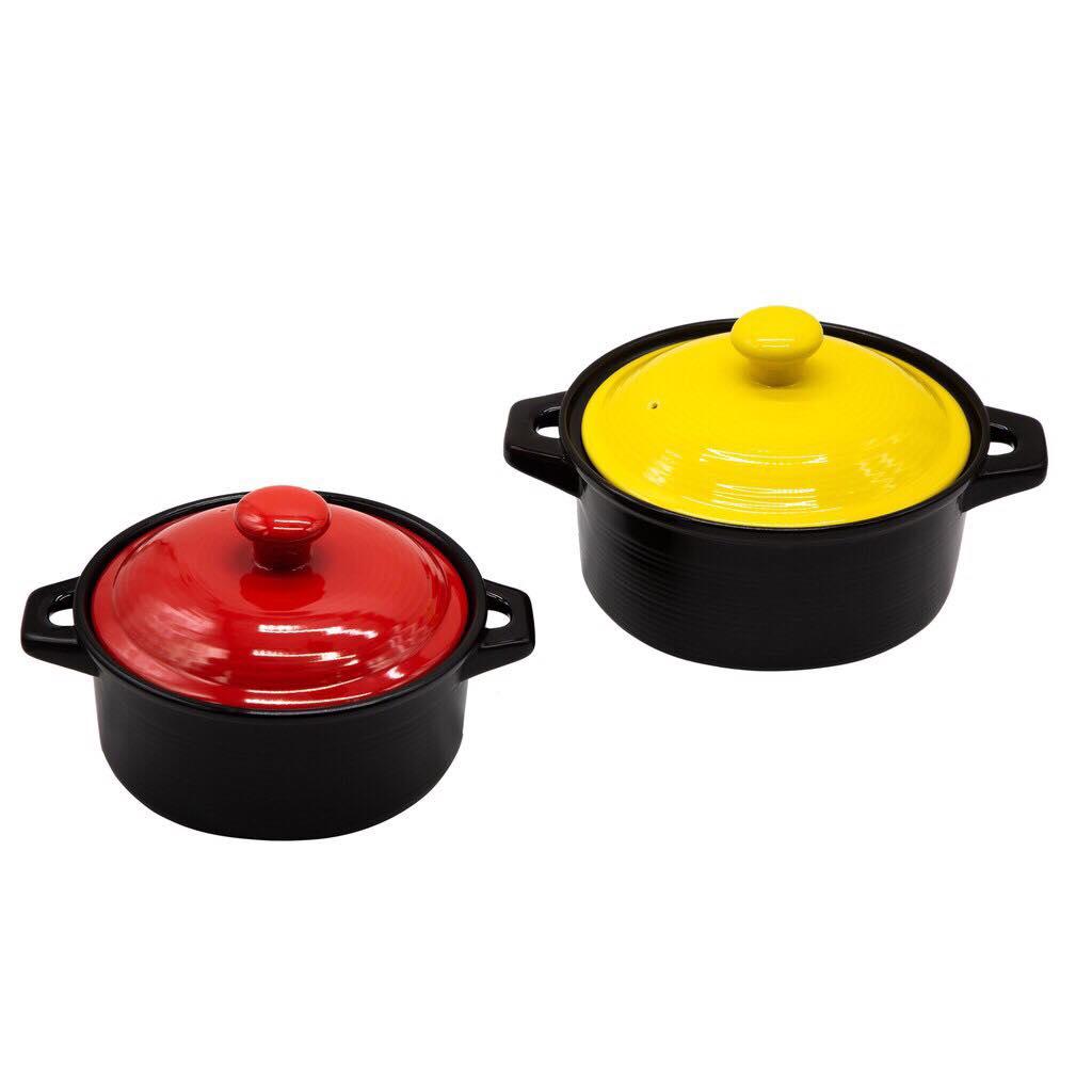 Bộ 2 Nồi Sứ Royalcooks Molise 2L & 3L - Nồi sứ NK Australia - Nồi sứ XK USA