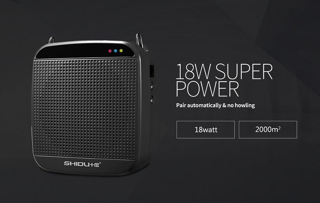 [HN] Máy trợ giảng Shidu SD-S613 (đen)