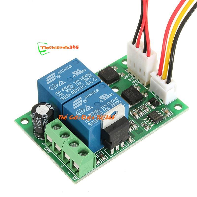 MẠCH ĐIỀU KHIỂN TỐC ĐỘ VÀ ĐẢO CHIỀU ĐỘNG CƠ PWM 6-24V