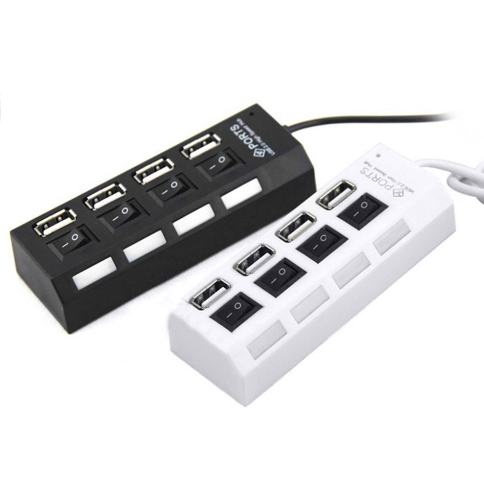 Hub chia cổng USB thành 4 cổng (Đen)