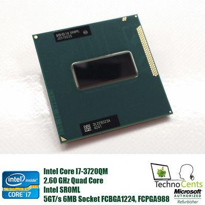 CPU Laptop Quadcore i7 3720QM