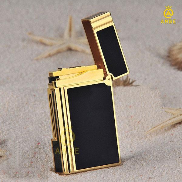 Bật lửa Dupont Sơn mài đen D71