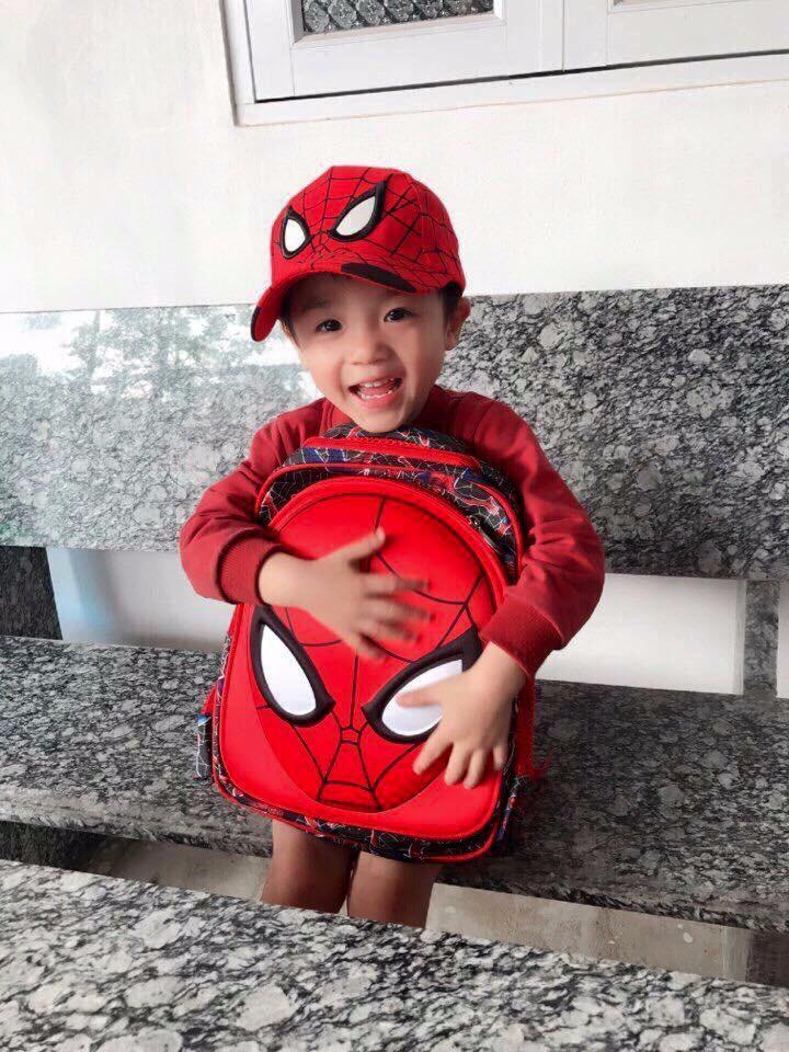 Combo Balo Nhện + Mũ Lưỡi Chai Cho Bé