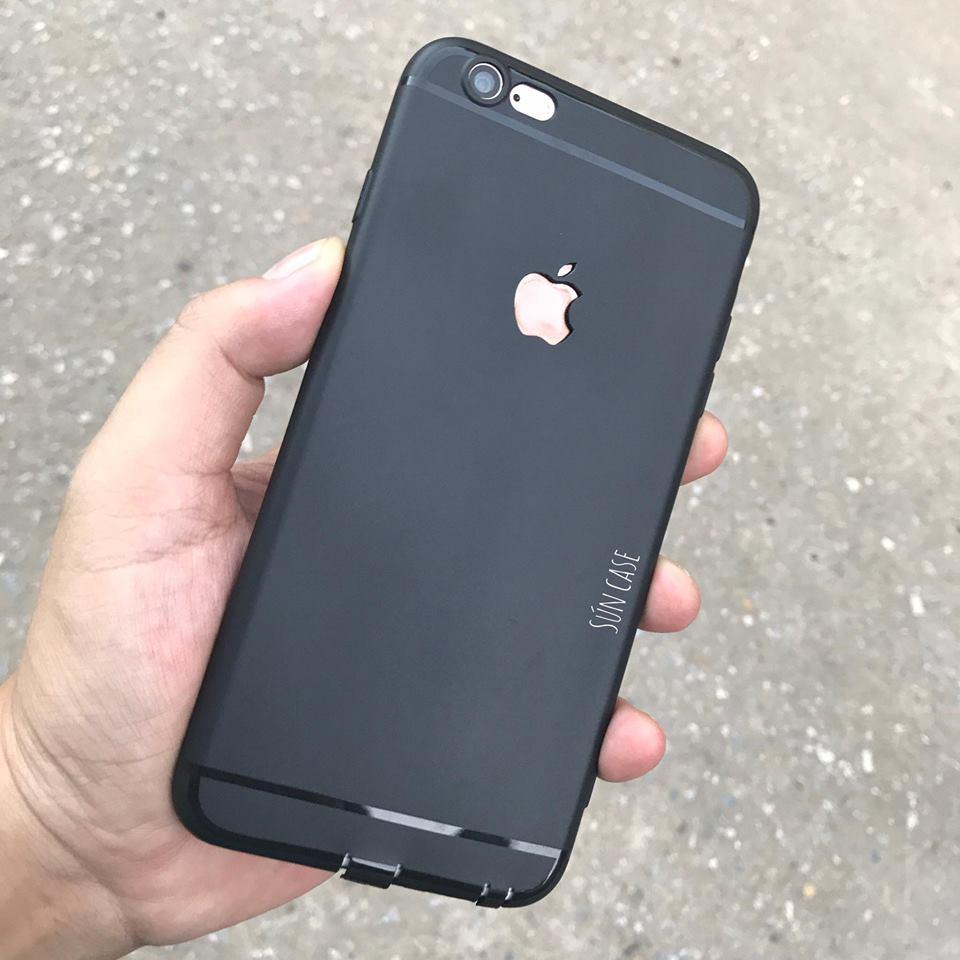 ốp hở táo iphone 6Plus màu xanh