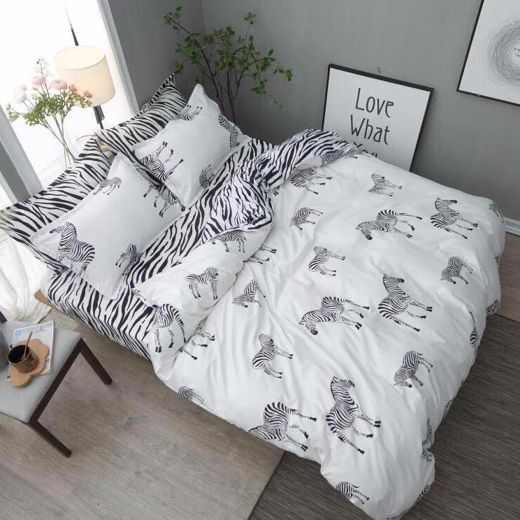 [ MIỄN PHÍ VẬN CHUYỂN ]-BỘ CHĂN GA GỐI NGỰA VẰN.