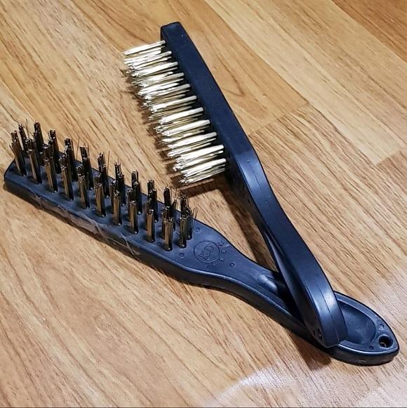 [HCM]Bàn Chải Công Nghiệp Thép Cán Nhựa Lấy Đi Gỉ Sét v.v..