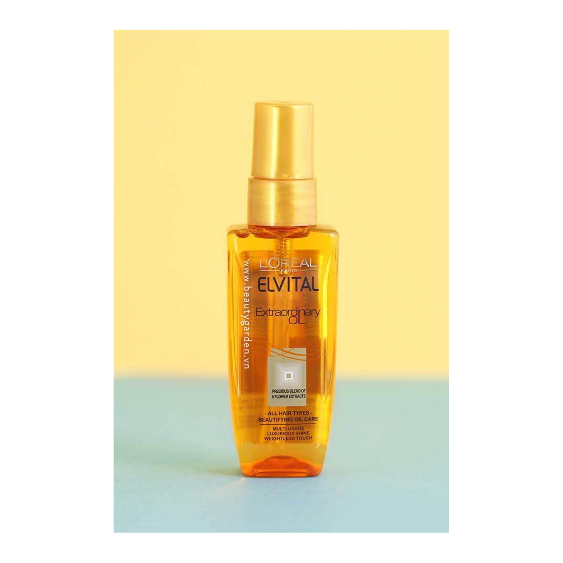 Dầu dưỡng tóc LOreal Elvital Extraordinary Oil - 50ml - Pháp
