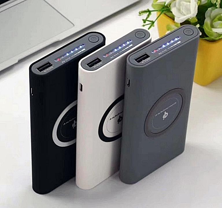 Bộ sạc không dây Qi kiêm pin dự phòng