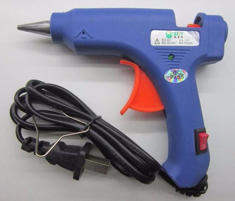 [HCM]máy bắn keo NYLEO E20 + Tặng 10 cây keo (xanh)